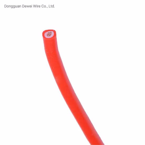Dw08 Power Cable Copper Wire Silicone Wire Good for Automotive