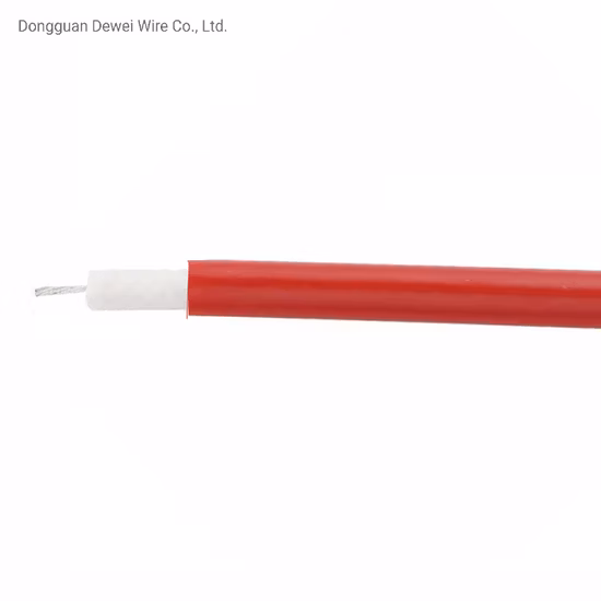 Dw08 Power Cable Copper Wire Silicone Wire Good for Automotive