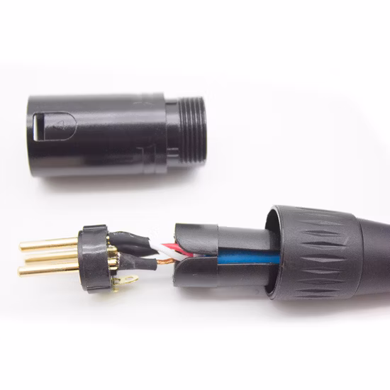 電気銅シールド巻線ケーブル PVC 絶縁マイク AV 柔軟な制御線